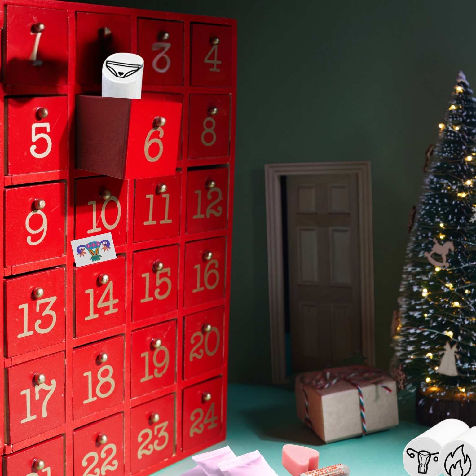 Adventkalender füllen: Periode, Feminismus & Selbstfürsorge