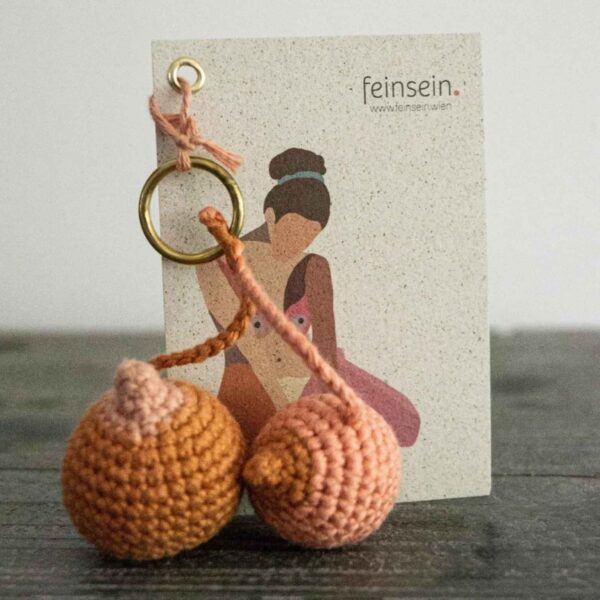 Schlüsselanhänger Busen