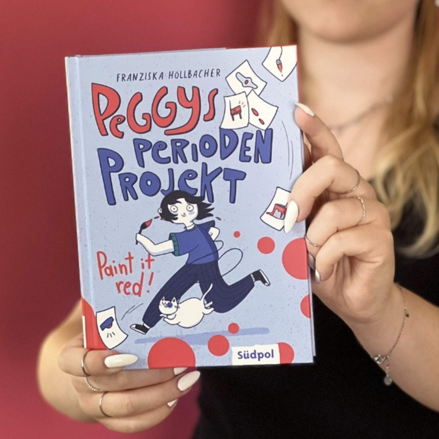 Comic: Peggy gegen das Periodentabu