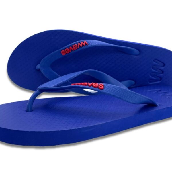 Waves! Flip Flops mit Statement