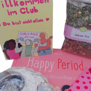 RotPäckchen No 3 . <br>Geschenkbox zum 1sten Zyklus