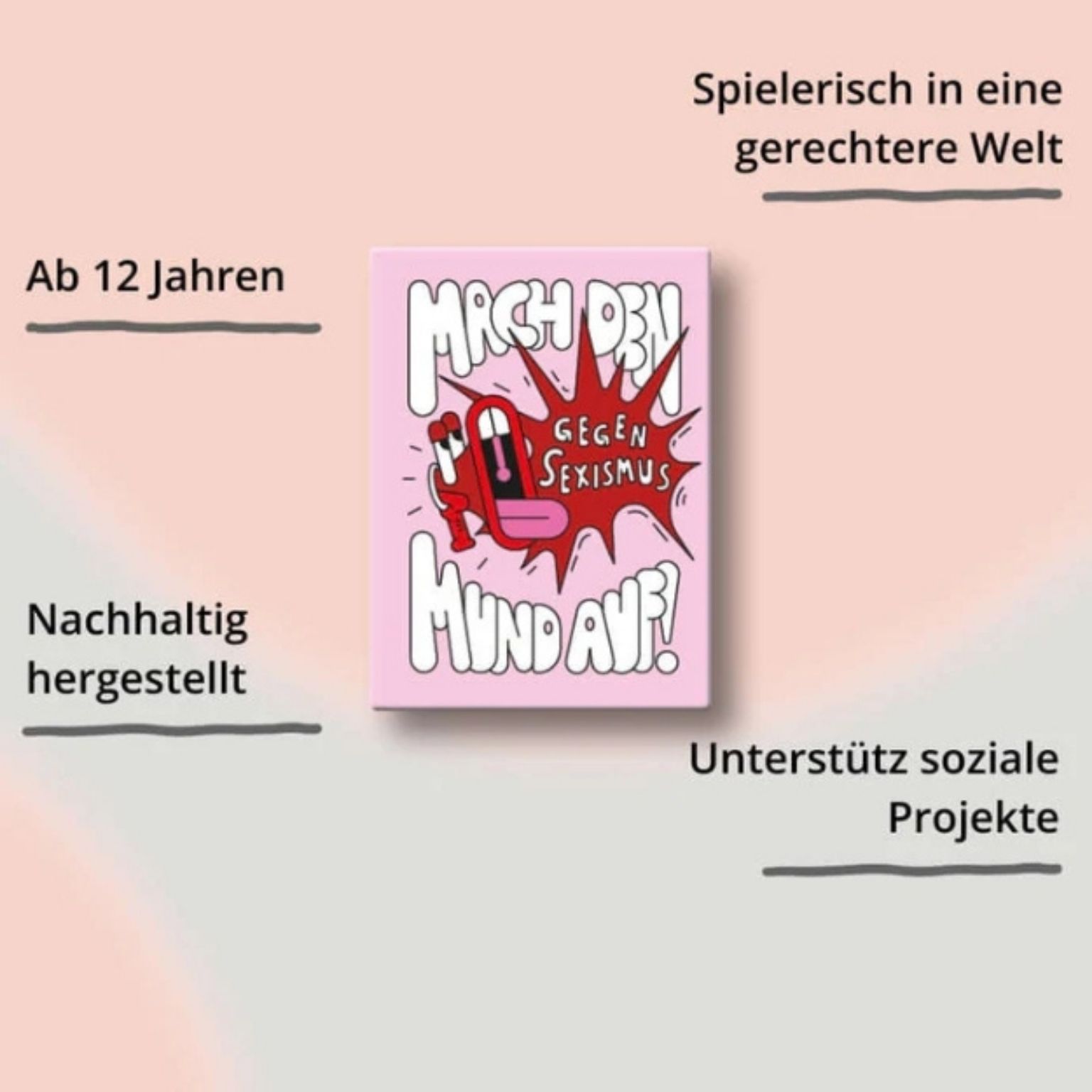 Kartenspiel: Mach den Mund auf gegen Sexismus – Bild 2