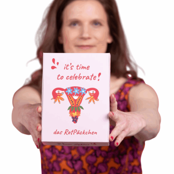 RotPäckchen No 2 . <br>Geschenkbox zum 1sten Zyklus – Bild 5