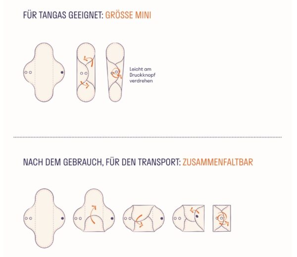 Stoffslipeinlagen <br> mit kühlendem Satin – Bild 5