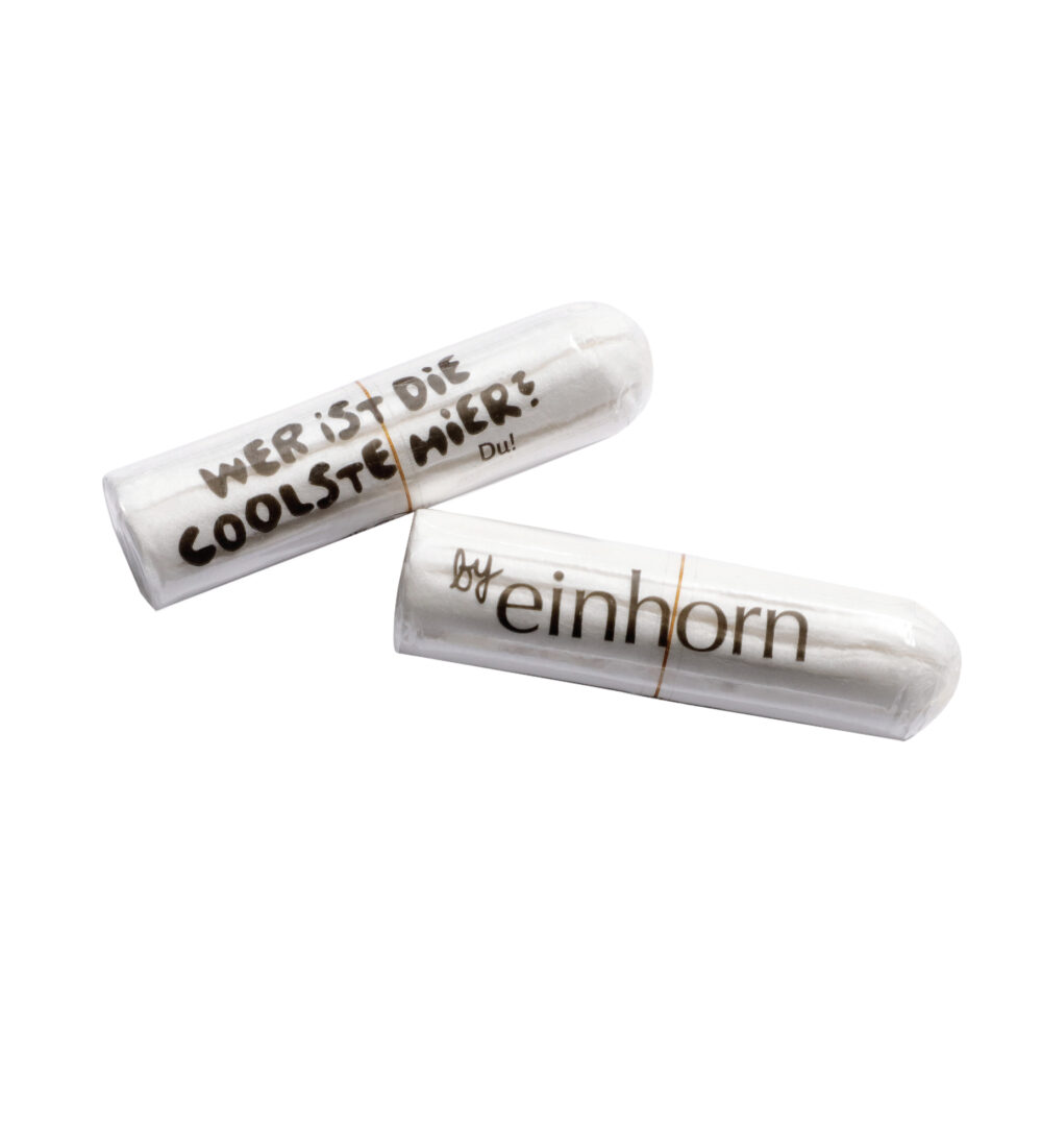 Bio-Tampons mit frechen Sprüchen – Bild 3