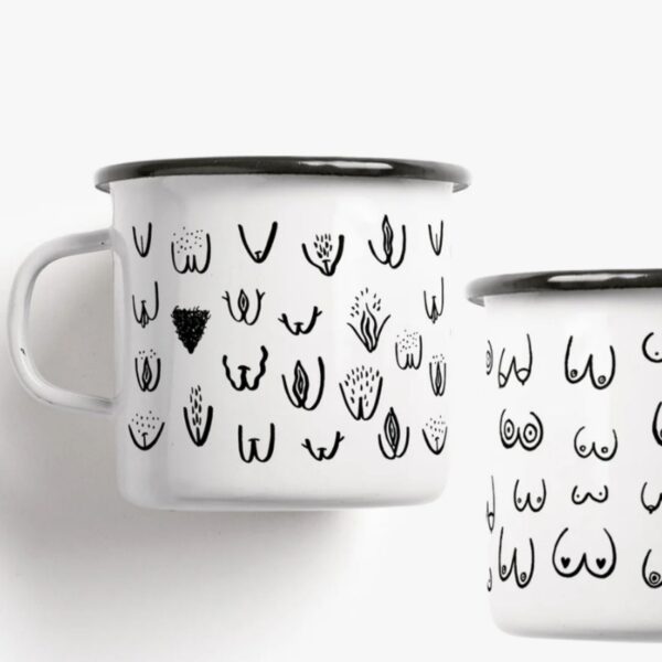 Tassenset Busenfreunde & Vulvarines