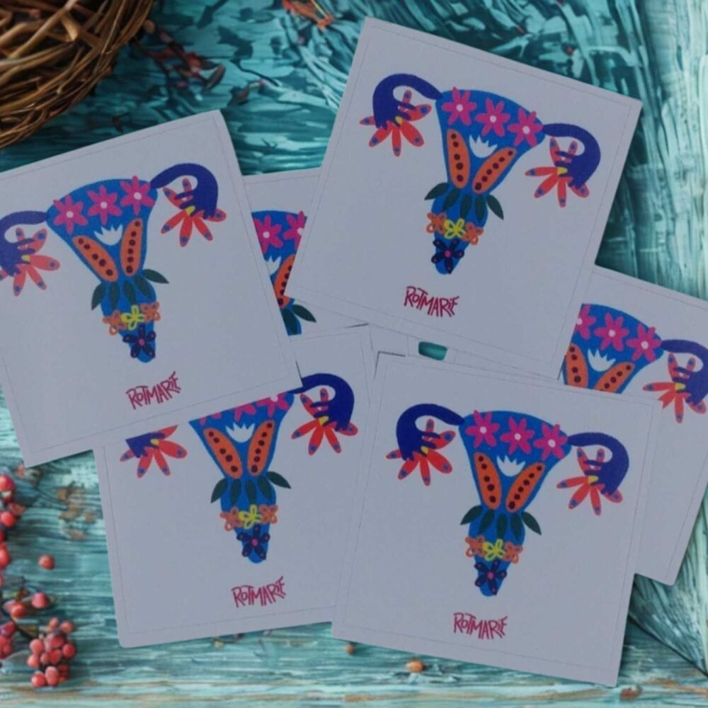 Uterus Power . Statement Sticker – Bild 3