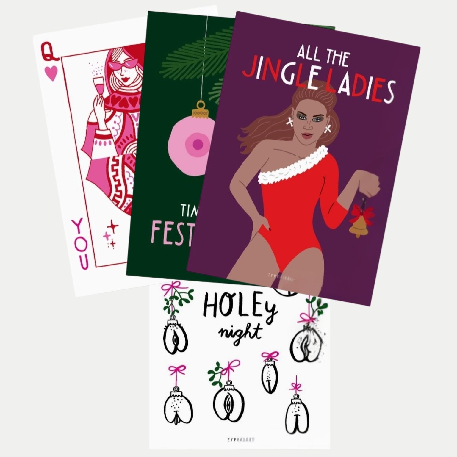 Weihnachtskarten im Set – Bild 2