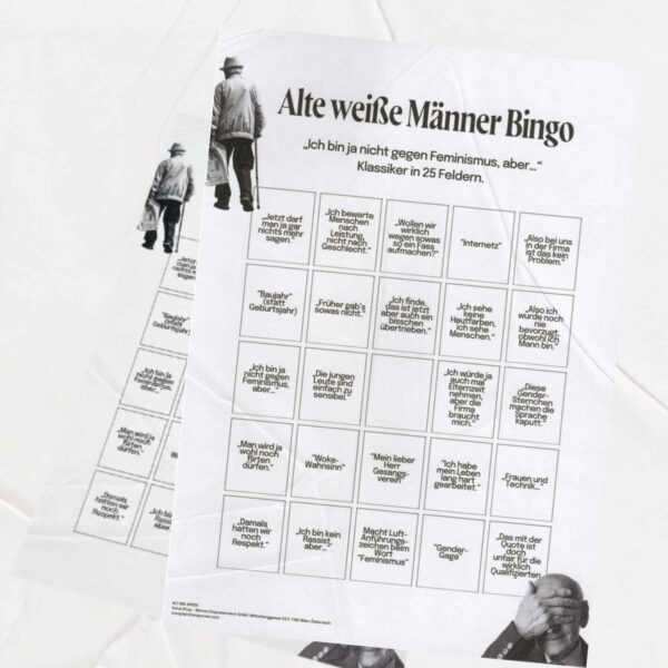 Alte weisse Männer Bingo