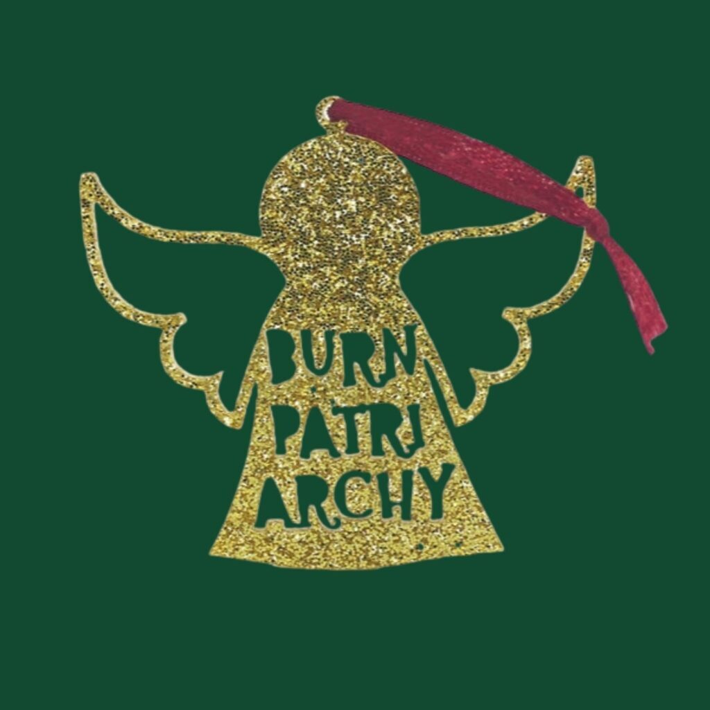 Christbaumbehang_burn-Patriarchy_Rotmarie