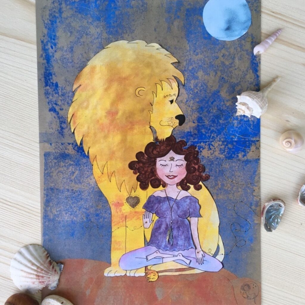 Meditation_Menstruation_Rotmarie