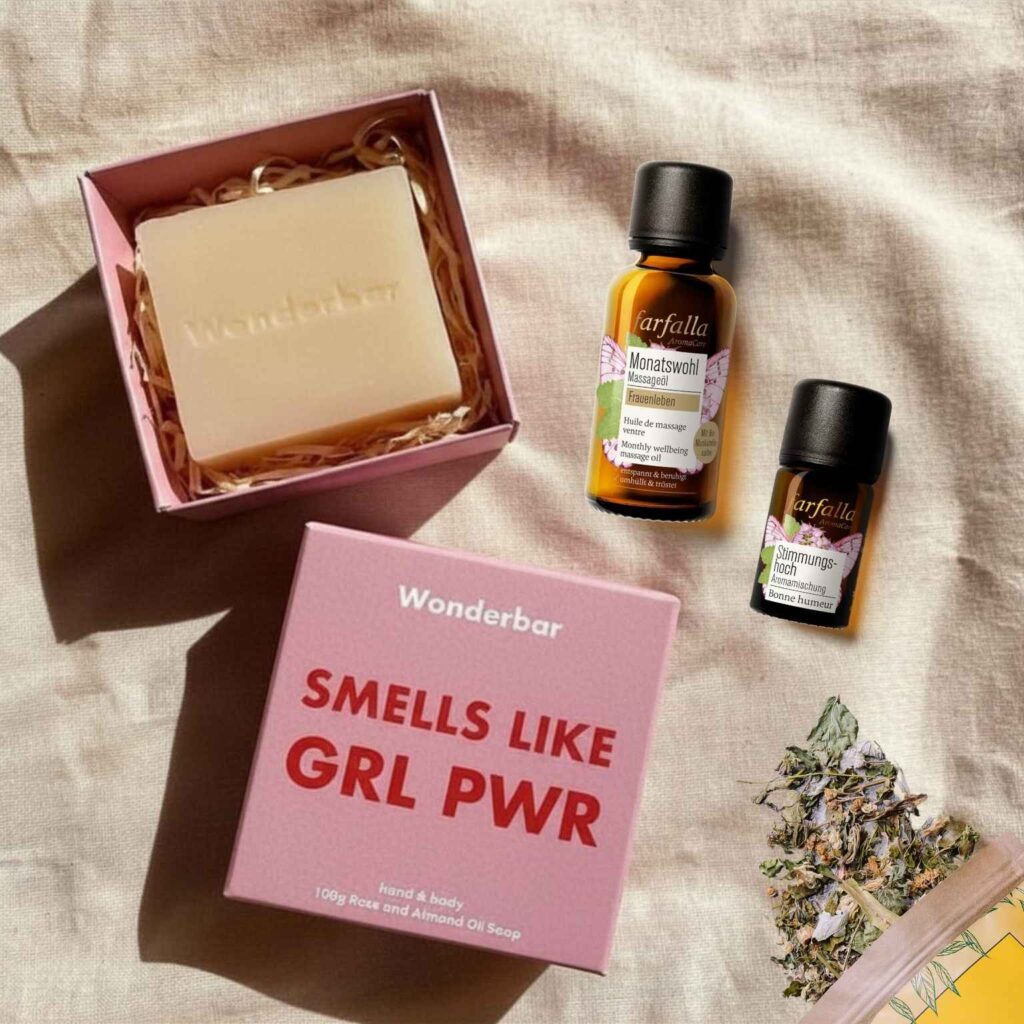 Selfcare-set_Menstruation_Rotmarie